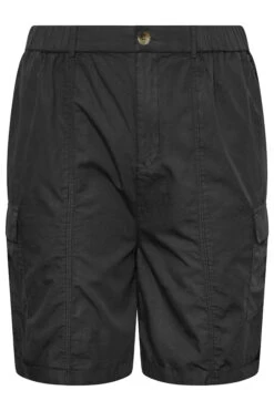 YOURS Curve Black Cargo Shorts -Luna Looks Zone 02be3c45 bd5d 41 144854 X