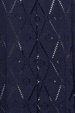 YOURS Curve 2 PACK Navy Blue Broderie Swing Vest Top -Luna Looks Zone 058e81c3 19ee 4e 320742 X1