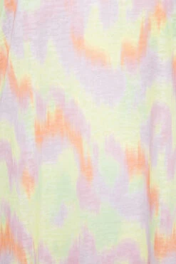 YOURS Curve Yellow Printed Burnout Vest Top -Luna Looks Zone 0774e27f 7fdb 48 320856 Z