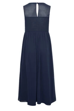YOURS LONDON Curve Dark Blue Lace Front Chiffon Maxi Dress 11 YOURS LONDON Curve Dark Blue Lace Front Chiffon Maxi Dress -Luna Looks Zone 0802fee4 afad 49 161889 Y