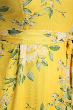 YOURS LONDON Curve Yellow Floral Cold Shoulder Maxi Dress -Luna Looks Zone 09231a2e 6e43 49 161530 Z