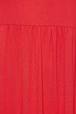 LIMITED COLLECTION Curve Red Pocket Maxi Dress 9 LIMITED COLLECTION Curve Red Pocket Maxi Dress -Luna Looks Zone 09297739 6fc8 4f 215720 Z