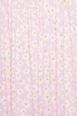 YOURS Curve Light Pink Daisy Print Smock Dress -Luna Looks Zone 0f201c1f 1f35 48 137397 Z