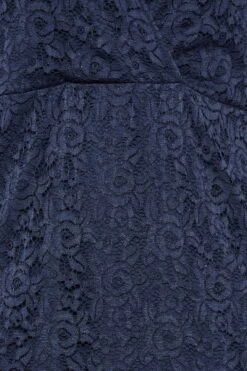 YOURS LONDON Navy Blue Lace Wrap Dress -Luna Looks Zone 11942131 e90a 4e 162183 Z