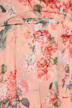 YOURS LONDON Curve Pink Cold Shoulder Floral Wrap Dress 9 YOURS LONDON Curve Pink Cold Shoulder Floral Wrap Dress -Luna Looks Zone 136d34c4 a391 4f 162050 Z