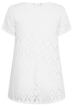 YOURS 2 PACK Curve Black & White Broderie Anglaise Swing Tops -Luna Looks Zone 15e8ad52 027e 46 321084 Y