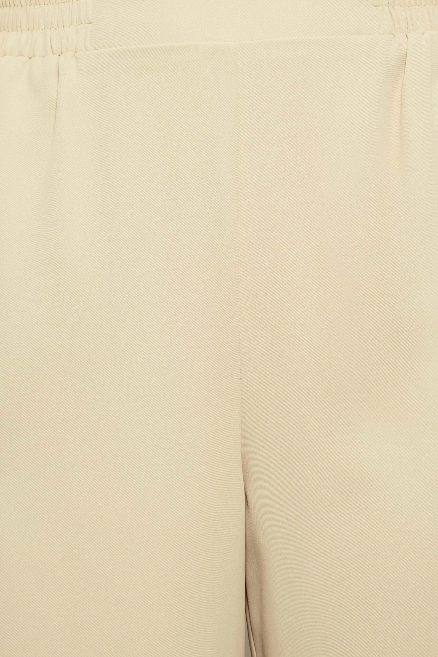 YOURS Curve Stone Brown Elasticated Waist Pull On Shorts 3 YOURS Curve Stone Brown Elasticated Waist Pull On Shorts - Image 3