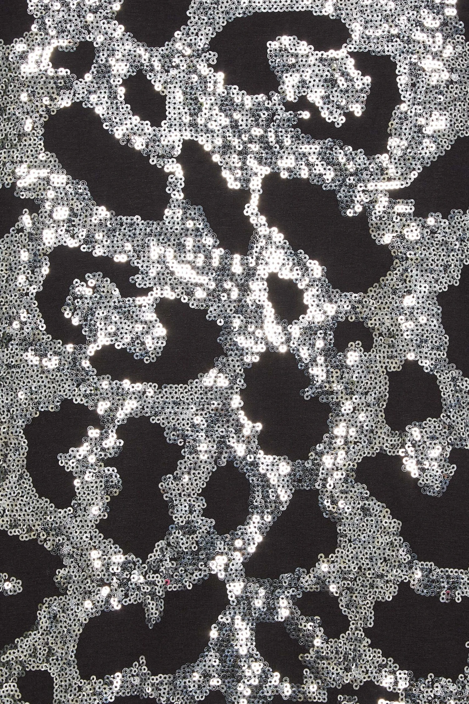 YOURS Curve Black Leopard Print Sequin Vest Top 6 YOURS Curve Black Leopard Print Sequin Vest Top - Image 6