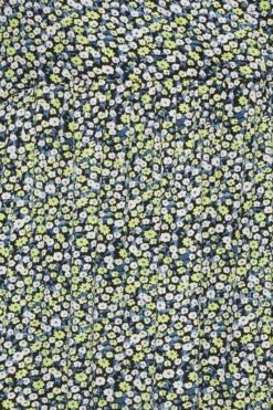 YOURS Curve Blue Floral Ditsy Print Maxi Wrap Dress -Luna Looks Zone 19702af8 5812 4c 301897 Z