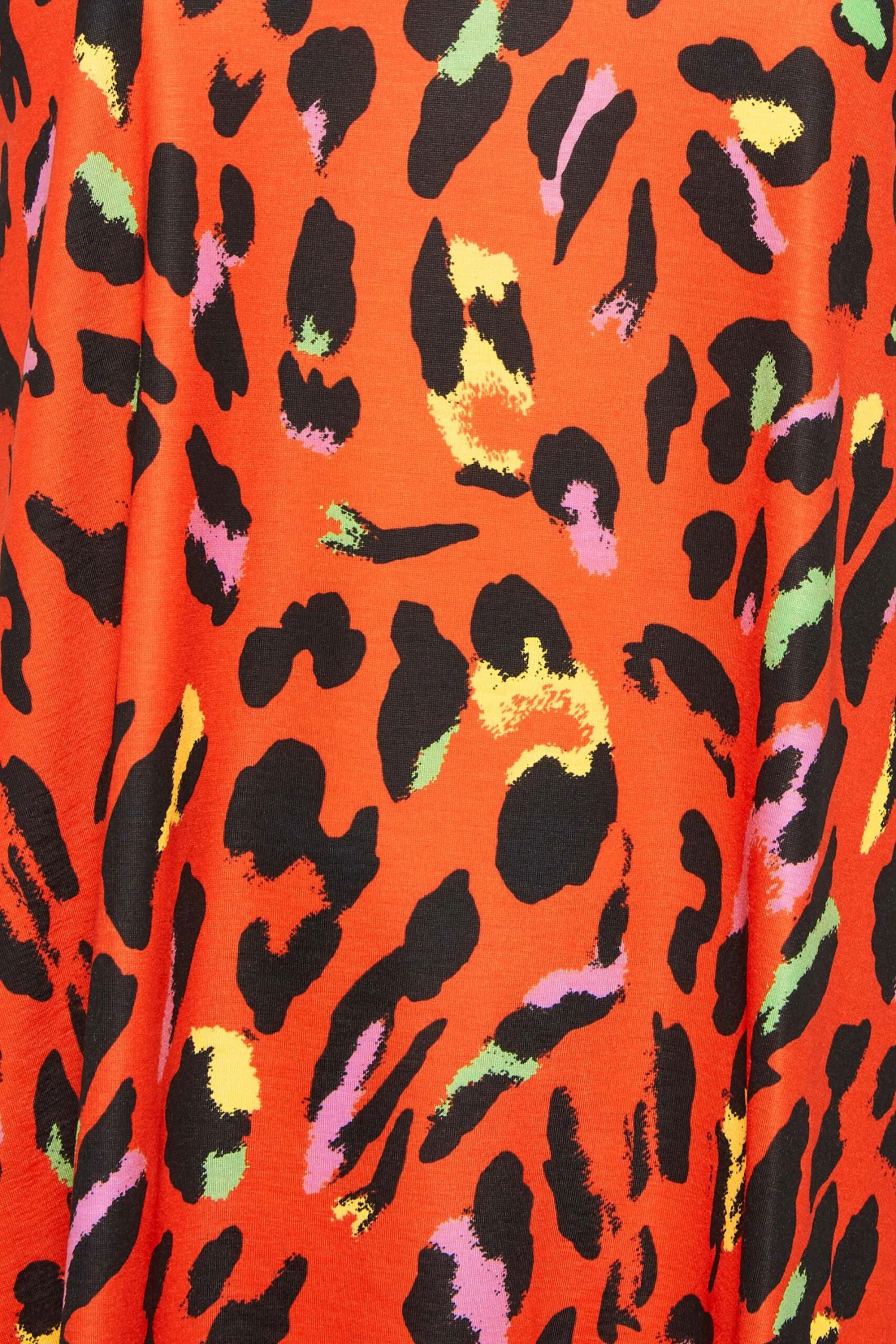 LIMITED COLLECTION Curve Red Leopard Print Strappy Cami Top 4 LIMITED COLLECTION Curve Red Leopard Print Strappy Cami Top - Image 4