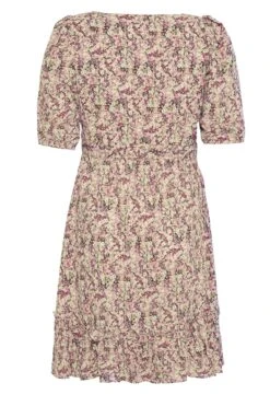 YOURS LONDON Curve Pink Ditsy Print Square Neck Dress -Luna Looks Zone 1c2c8eda 5085 41 161195 Y