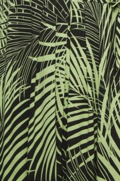 YOURS Curve Green Leaf Print Wrap Maxi Dress 9 YOURS Curve Green Leaf Print Wrap Maxi Dress -Luna Looks Zone 1e6804ac be3c 43 301603 Z