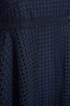 YOURS LONDON Curve Navy Blue Lace Midi Skater Dress -Luna Looks Zone 275d98e5 c2ae 40 161180 s