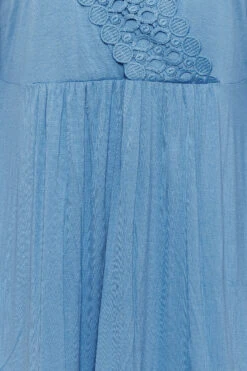 YOURS Curve Blue Crochet Long Sleeve Tunic Top 11 YOURS Curve Blue Crochet Long Sleeve Tunic Top -Luna Looks Zone 2ae732c5 2fb1 40 320481 Z