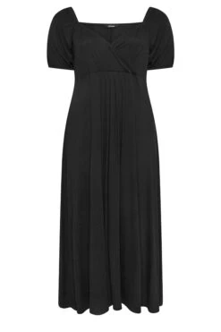 LIMITED COLLECTION Curve Black Wrap Maxi Dress -Luna Looks Zone 2c5753a8 bef8 45 215509 X