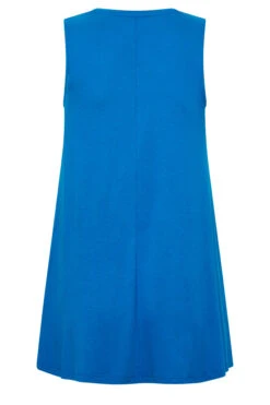 YOURS Curve Cobalt Blue Swing Vest Top -Luna Looks Zone 2c88ebdb f13b 4f 320786 Y