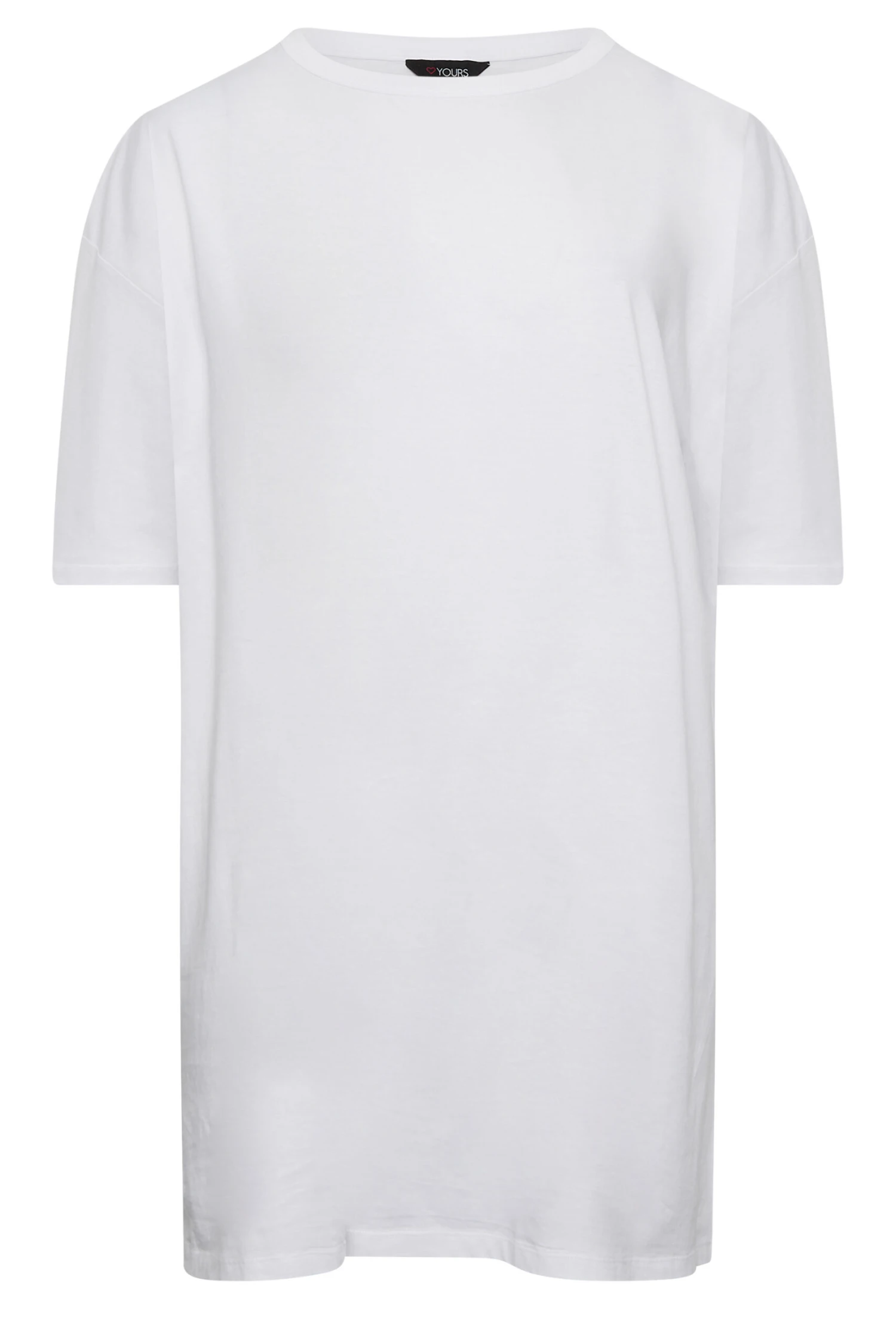 YOURS Curve 2 PACK White & Green 'Miami' Tunic T-Shirts 11 YOURS Curve 2 PACK White & Green 'Miami' Tunic T-Shirts - Image 11