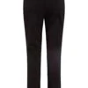 YOURS PETITE Curve Black Stretch Bengaline Bootcut Trousers