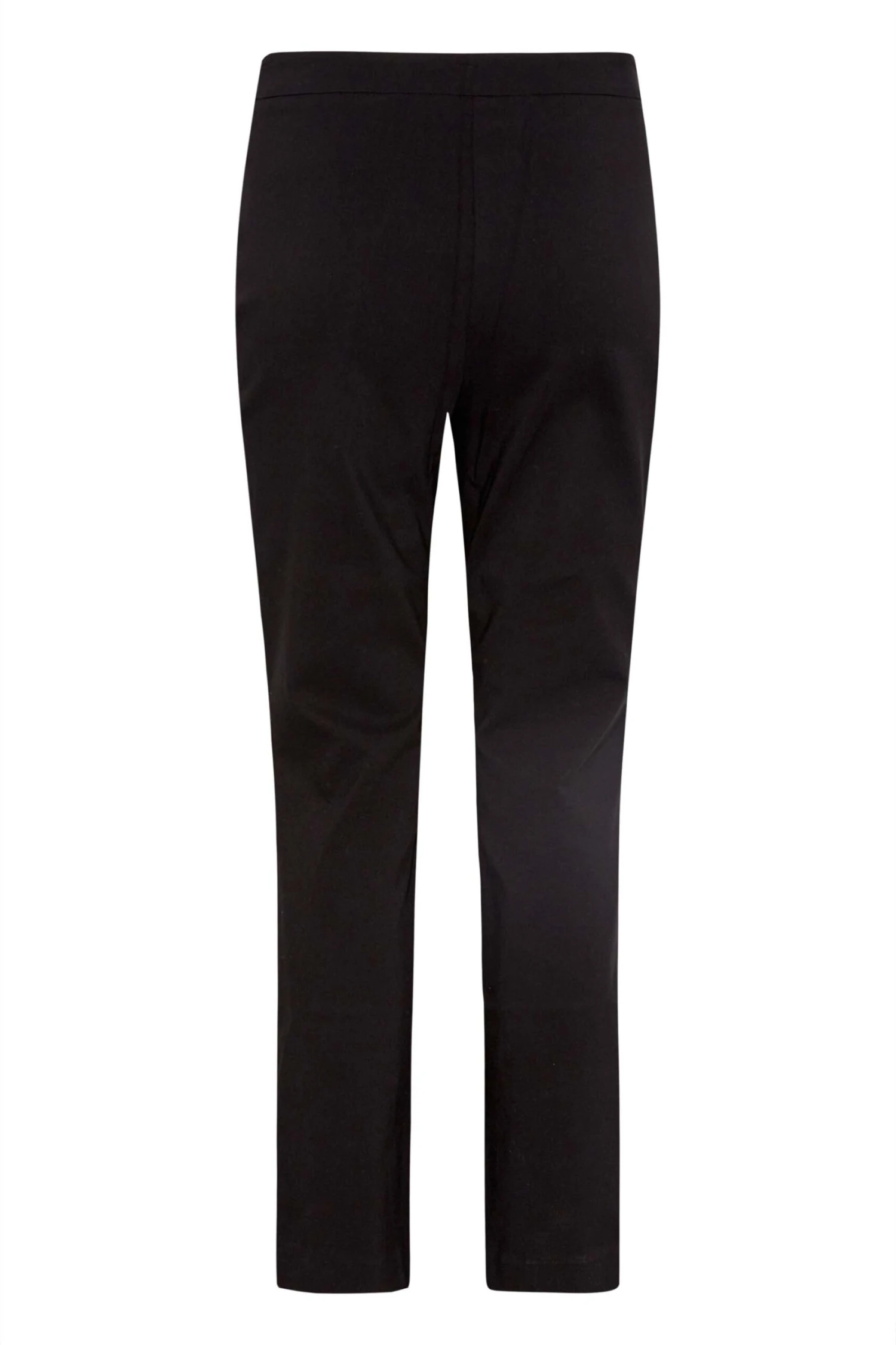 YOURS PETITE Curve Black Stretch Bengaline Bootcut Trousers 1 YOURS PETITE Curve Black Stretch Bengaline Bootcut Trousers