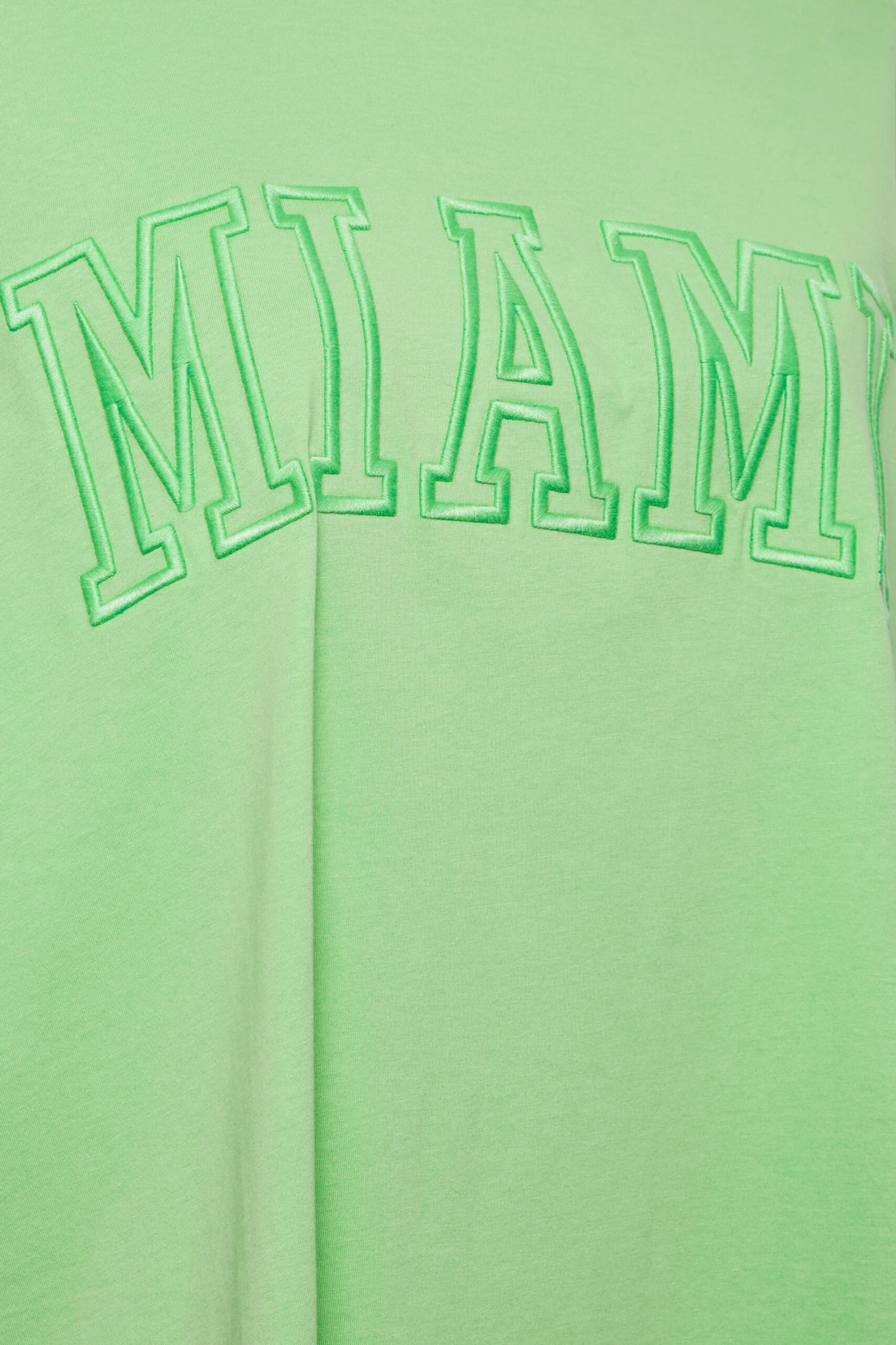 YOURS Curve 2 PACK White & Green 'Miami' Tunic T-Shirts 8 YOURS Curve 2 PACK White & Green 'Miami' Tunic T-Shirts - Image 8