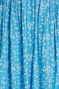 LIMITED COLLECTION Curve Blue Ditsy Wrap Dress -Luna Looks Zone 34bc43e1 1cfd 44 214398 Y