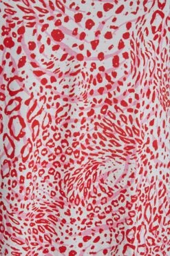 LIMITED COLLECTION Curve Pink Mixed Animal Print Strap Detail Cami Top -Luna Looks Zone 36804608 189e 4f 214642 Z