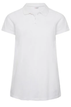 YOURS 2 PACK Curve Black & White Polo Top -Luna Looks Zone 38328424 14fa 4f 320797 X