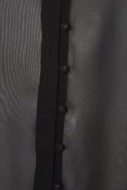 YOURS LONDON Curve Black Balloon Sleeve Shirt -Luna Looks Zone 3a8cf03e c060 4c 157659 S