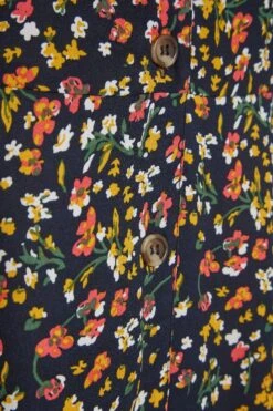 LIMITED COLLECTION Curve Navy Blue Floral Tea Dress -Luna Looks Zone 3bfb6155 3d5d 48 217021 X