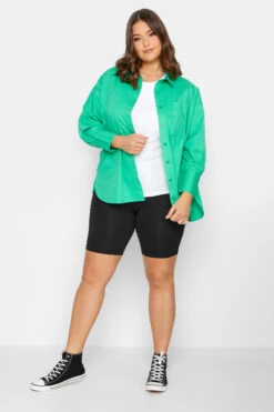 YOURS Curve 2 PACK Black Floral Cycling Shorts -Luna Looks Zone 3e560186 58dc 45 144666 B1