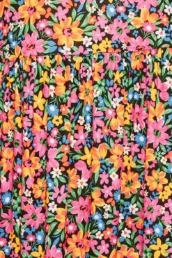 LIMITED COLLECTION Curve Yellow Floral Midaxi Dress -Luna Looks Zone 3f1edbc3 fd7b 45 215829 Z