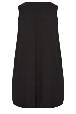 YOURS Curve Black Dot Print Pocket Detail Vest Top -Luna Looks Zone 4263173c 4d06 47 302247 Y