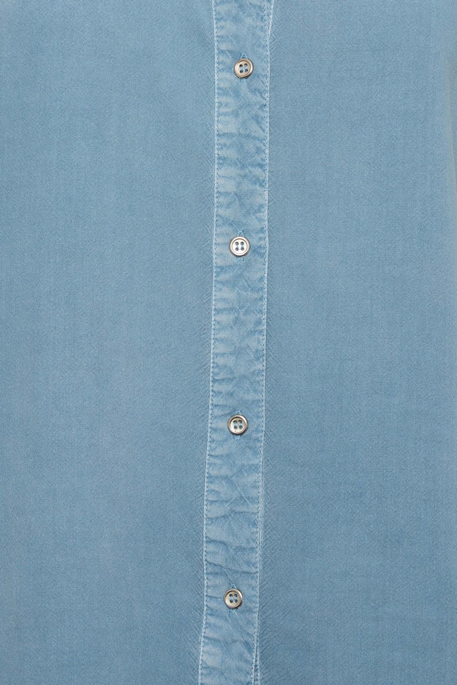 YOURS PETITE Curve Blue Short Sleeve Shirt 2 YOURS PETITE Curve Blue Short Sleeve Shirt - Image 2