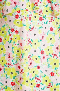 YOURS Curve Yellow Floral Frill Cold Shoulder Top 9 YOURS Curve Yellow Floral Frill Cold Shoulder Top -Luna Looks Zone 460ddac6 4188 45 320168 Z