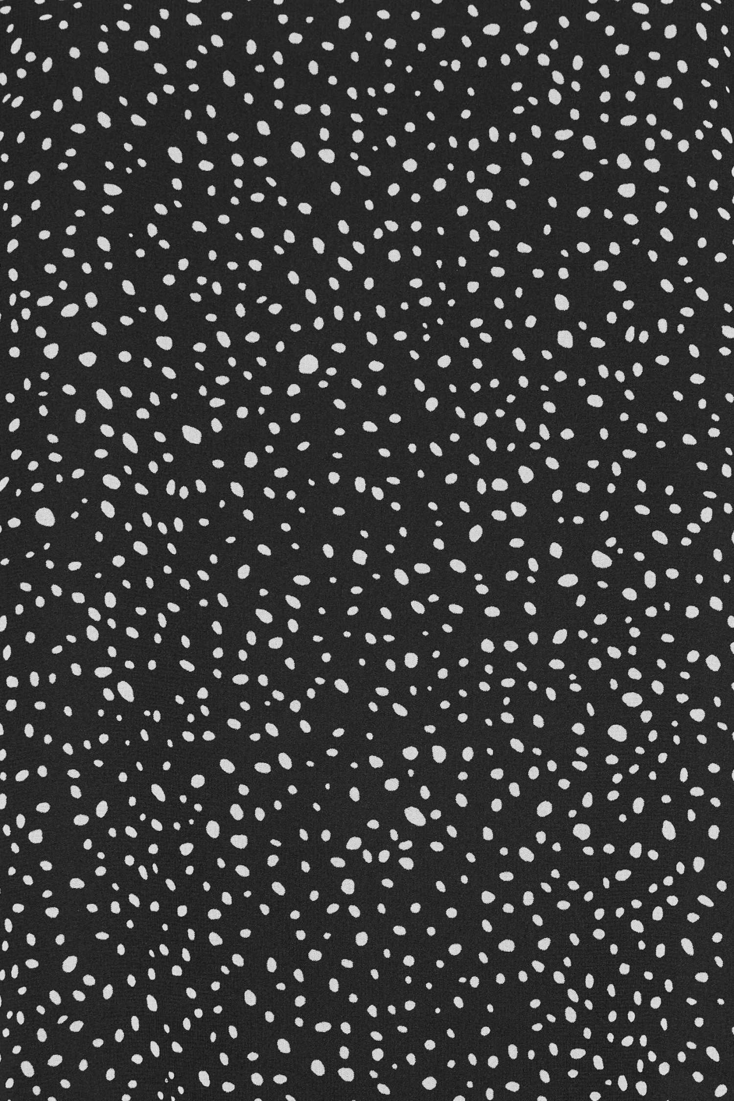 YOURS LONDON Curve Black Dalmatian Print Asymmetric Blouse 4 YOURS LONDON Curve Black Dalmatian Print Asymmetric Blouse - Image 4