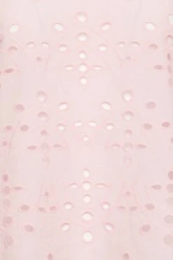 PixieGirl YOURS PETITE Curve Light Pink Broderie Anglaise Short Sleeve Top -Luna Looks Zone 4d61c4b2 0425 40 174468 Y