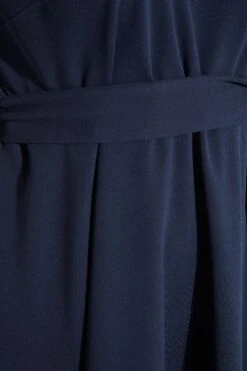 YOURS LONDON Curve Navy Blue Mesh Panel Skater Dress -Luna Looks Zone 4dfd827c 5641 41 162038 Z