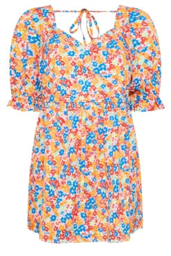 LIMITED COLLECTION White Floral Peplum Top -Luna Looks Zone 4efeccc7 3d1a 43 215517 X