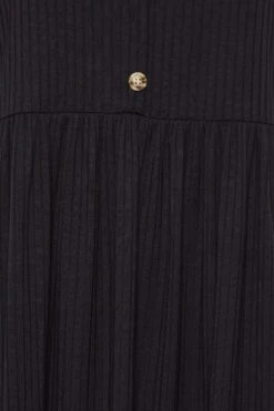 LIMITED COLLECTION Curve Black Ribbed Square Neck Midi Dress -Luna Looks Zone 4f68b841 acfd 4f 215601 1