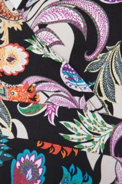 YOURS Curve Black Paisley Print V-Neck Midaxi Dress 9 YOURS Curve Black Paisley Print V-Neck Midaxi Dress -Luna Looks Zone 4fd6bc3d 3373 4a 302224 Z