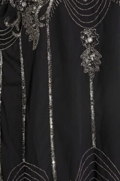 LUXE Curve Black Paisley Sequin Hand Embellished Cami Top 7 LUXE Curve Black Paisley Sequin Hand Embellished Cami Top -Luna Looks Zone 52106e2c 774a 4b 161208 Z