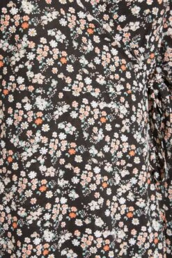 YOURS LONDON Curve Black Floral Print Midaxi Wrap Dress 9 YOURS LONDON Curve Black Floral Print Midaxi Wrap Dress -Luna Looks Zone 5255dbe0 b3cf 42 161190 Z