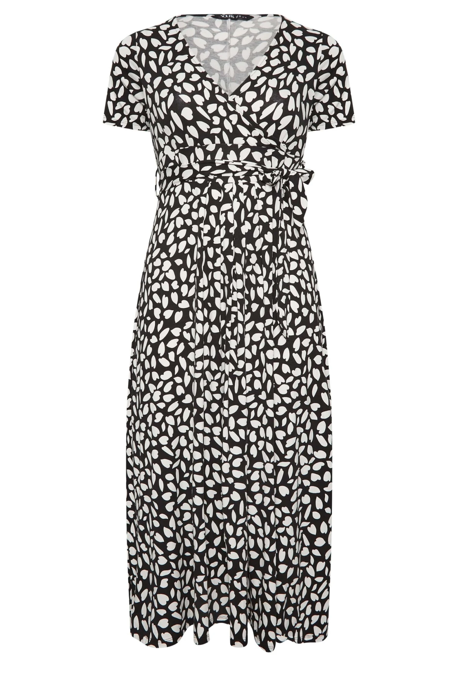 YOURS Curve Black Animal Print Maxi Dress 5 YOURS Curve Black Animal Print Maxi Dress - Image 5