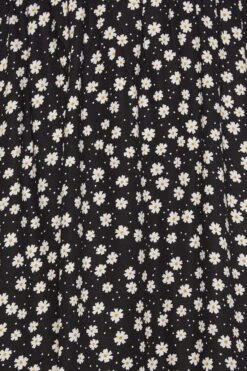 YOURS Curve Black Daisy Print High Low Wrap Dress 9 YOURS Curve Black Daisy Print High Low Wrap Dress -Luna Looks Zone 5719ad5e f2a2 43 137469 Z