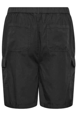 YOURS Curve Black Cargo Shorts -Luna Looks Zone 583f450d e078 43 144854 Y