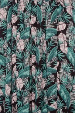 YOURS Curve Black Leaf Print Maxi Wrap Dress 9 YOURS Curve Black Leaf Print Maxi Wrap Dress -Luna Looks Zone 5ae81b7f a487 43 302162 Z