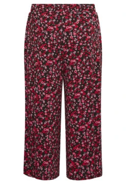 YOURS Curve Red Floral Midaxi Culottes -Luna Looks Zone 5b2a08e1 f74b 41 144763 Y