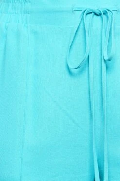 YOURS Curve Aqua Blue Linen Look Culottes -Luna Looks Zone 5d3e8515 20ef 4e 144767 Z