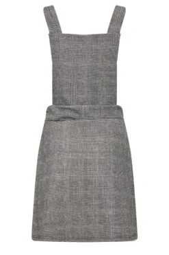 YOURS PETITE Curve Black Check Pinafore Dress -Luna Looks Zone 61a0c868 77ac 4d 174475 Y