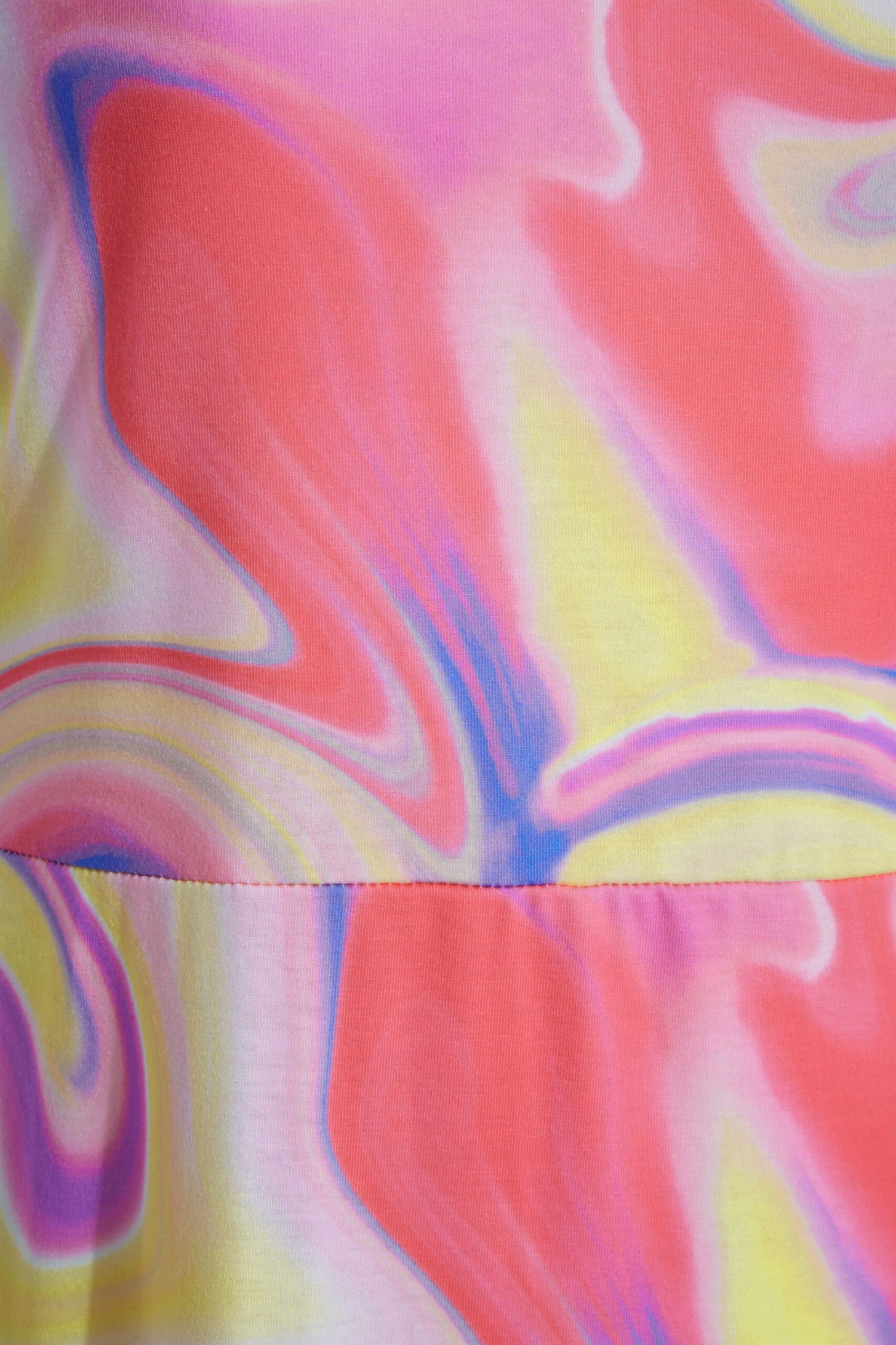 LIMITED COLLECTION Curve Pink Marble Print Side Split Midaxi Sundress 4 LIMITED COLLECTION Curve Pink Marble Print Side Split Midaxi Sundress - Image 4